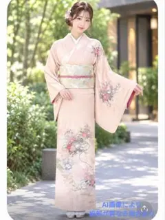 正絹 訪問着 4点 フルセット 入学式 卒業式 結婚式 お宮参り 七五三