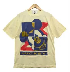 DISNEY (Mickey & Co.)　ミッキー　Tシャツ (L) 90s