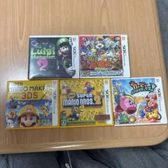 3ds ゲーム　5点セット