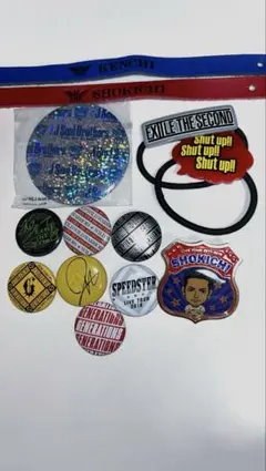 LDH グッズ　(ブレスレット・缶バッチなど)