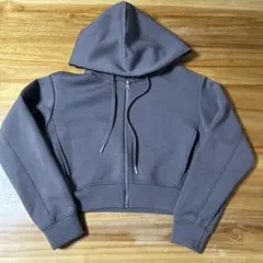 グレーパーカー パーカー