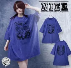 VINTAGE BIG BLUE CUTSEW【DARK FANTASY】