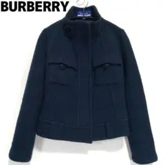 BURBERRY ウールコート ショート丈 ジャケット 裏チェック柄 バーバリーのサムネイル