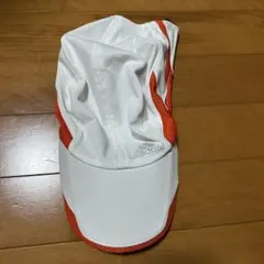 adidas スポーツキャップ ホワイト/オレンジ