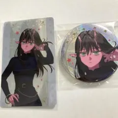 ミルキーサブウェイ　アカネ　POPUP 神戸マルイ　缶バッジ　ホログラムカードのサムネイル