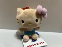 ハローキティ　カラビナ付マスコット日焼け