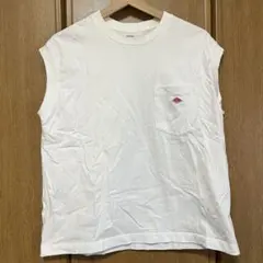 DANTON ダントン ノースリーブTシャツ カットソー メンズ 36 白のサムネイル