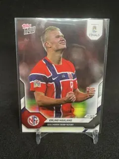 Topps Now Erling Haaland 記念カード　ノルウェー