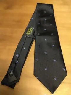 ヴィヴィアンウエストウッドVivienne Westwoodオーブ　黒　ネクタイ