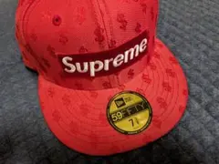 Supreme 59FIFTY キャップ 赤 7 5/8
