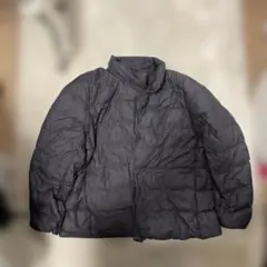 ダークグレー ダウンジャケット ダウン90%・フェザー10%のサムネイル
