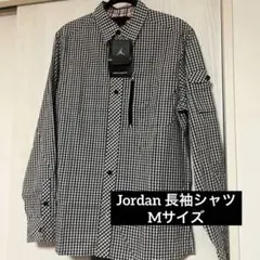 Jordan チェック柄 長袖シャツ Mサイズ（USサイズ）