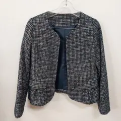 ノーカラージャケット　卒業式　入学式　羽織　カジュアル