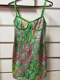 ZARA 総柄キャミワンピース