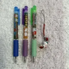ご当地キティ　使用済みボールペン＋ストラップ