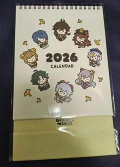 原神minini 2026年 カレンダー