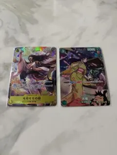 ワンピースカードゲーム『お菊&光月モモの助』