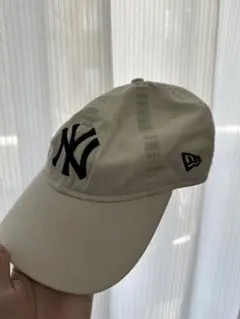ニューエラ キャップ 帽子 NEWERA 9TWENTY 無地　アイボリー
