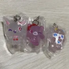 【3点セット】ジュエルペット　めじるしアクセサリー