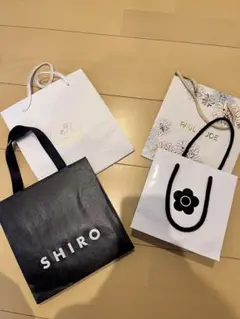 【まとめ売り】ブランド　紙袋　ショッパー 4枚セット