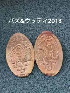 東京ディズニーランド スーベニアメダル トイ・ストーリー 2018のサムネイル