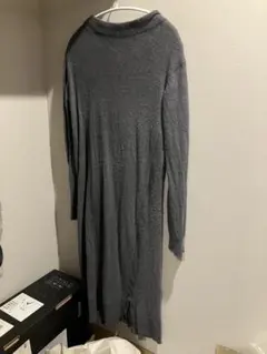 グレー長袖ニットワンピース　アーバンリサーチROSSO