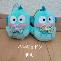 サンリオ☆ハンギョドン 水色のぬいぐるみ ２体セット