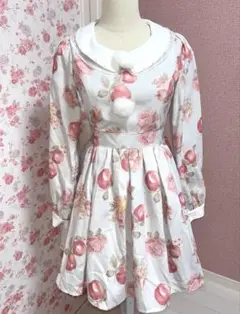 希少品】 LIZLISA 菅野結以さん着用 花柄コンビネゾン スカパン