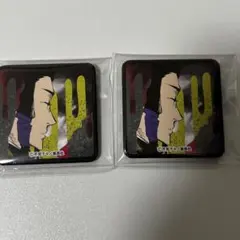 呪術廻戦 加茂憲紀 スクエア 缶バッジ セット