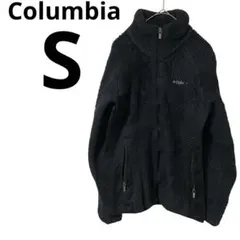 Columbia 【S】レディース アウター フリースジャケット ボア 黒色