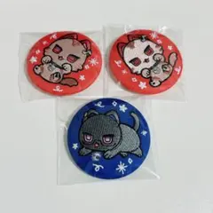 IMPACT ランダム刺繍缶バッジ あかいこ