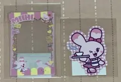 NiziU オンラインくじ NIZOO スリーブ ステッカー ピョンピョン