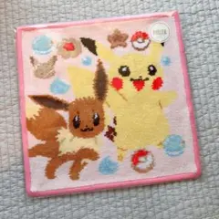 【FEILER/フェイラー】ハンカチ ポケモン ピカチュウ イーブイ