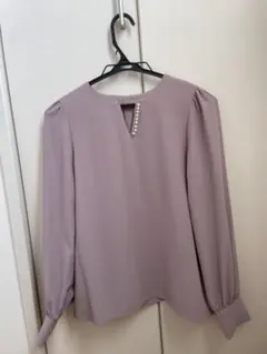 ミッシュマッシュ パールブラウス 長袖のサムネイル