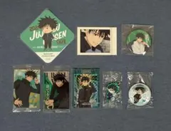 呪術廻戦 カフェ 2024 渋谷事変　コースター 缶バッジ など 伏黒恵