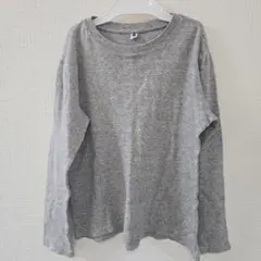 UNIQLO グレー 長袖Tシャツ 140