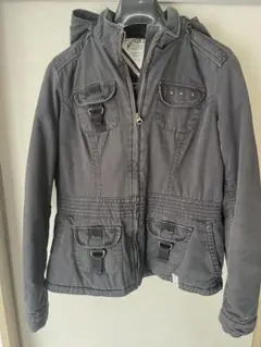 HILFIGER DENIM フードつきジャケット　レディースlarge