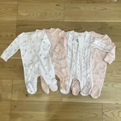 ベビー ロンパース カバーオール 4枚セットのサムネイル