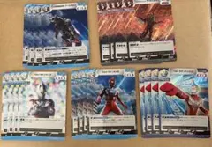 ウルトラマンカードゲーム　プロモ　5種各4枚セット