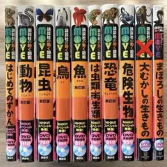 講談社　move 動く図鑑　9冊セット　DVD付き　新訂版