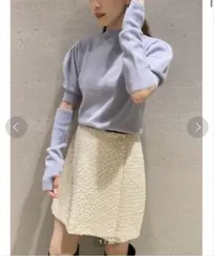 ラップミニスカート　snidel