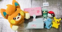 ポケモン まとめ売り ぬいぐるみ 人気 アニメ 日本 ゲーム バトル 母の日