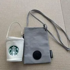 スターバックス ☆ショルダーポーチ＆カップ型ポーチ セット