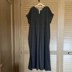 Dignite collier フレンチスリーブ コクーンワンピースフリーサイズ