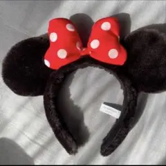 ミニーマウス風カチューシャ