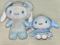 サンリオ シナモロール シナモン ぬいぐるみ マスコット 2点セット