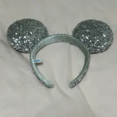 ミッキーカチューシャ　シルバー