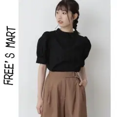 新品 FREE'S MART エンブロイダリーバックボタン半袖ブラウスのサムネイル