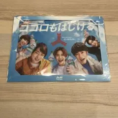 三ツ矢サイダー　クリアファイル　SnowMan 嵐　Hey!Say!JUMP