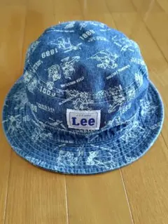 Lee総柄デニムバケットハット 帽子サイズ58cm